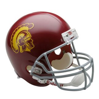USC Trojans NCAA VSR4 Replica Mini Helmet Riddell 