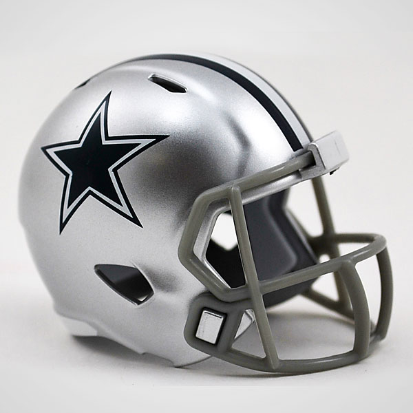 Dallas Cowboys Riddell Revolution Pocket Pro Football Mini Helmet 