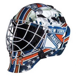 New York Rangers Franklin Replica Goalie Mask