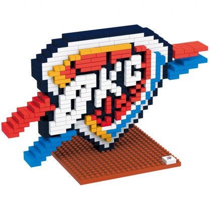 Oklahoma City Thunder 3D BRXLZ Puzzle Logo