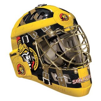 Ottawa Senators NHL Franklin Goalie Mask