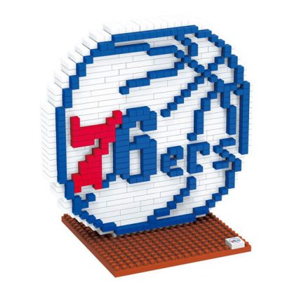 Philadelphia 76ers 3D Brxlz Puzzle Logo