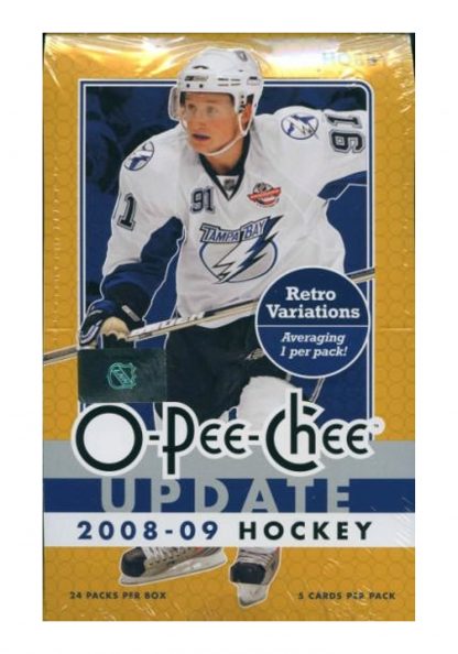 2008-09 Upper Deck O-Pee-Chee Update Hockey Hobby Box