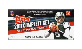 2011 Topps NFL Trading Cards Complete Set