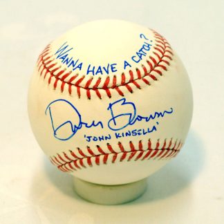 Dwier Brown Autograph Baseball