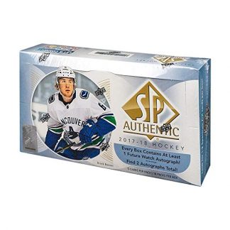 2017-18 Upper Deck SP Authentic Hockey Hobby Box