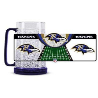 Baltimore Ravens Crystal Freezer Mug