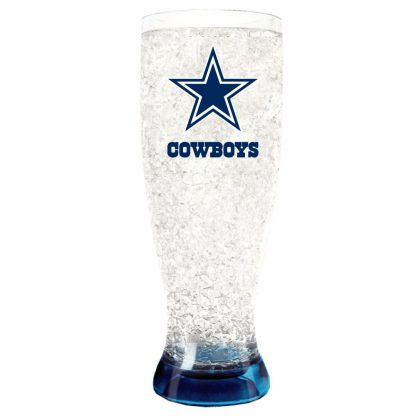 Dallas Cowboys Crystal Freezer Pilsner