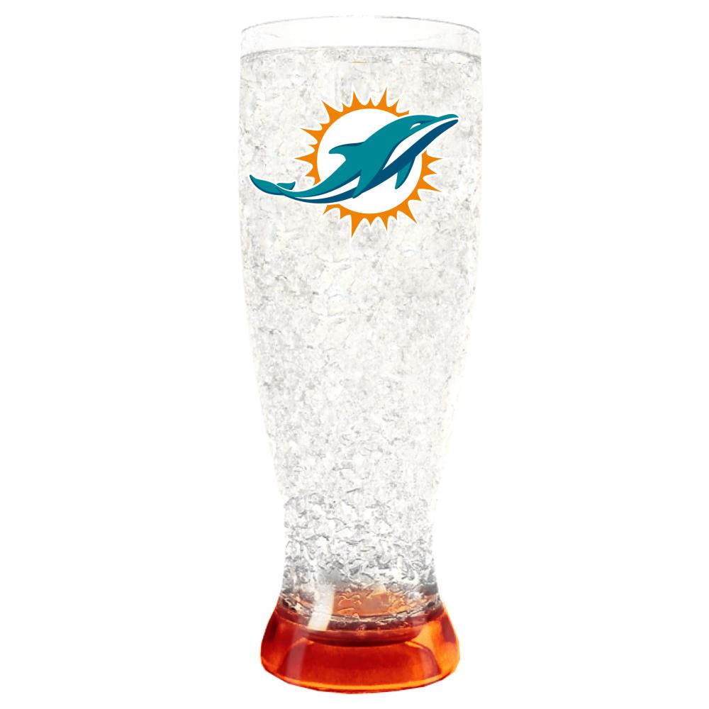 Miami Dolphins Football Crystal Freezer Bier Kühlglas 0,4 ltr 