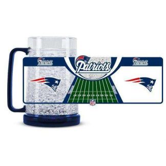 New England Patriots Crystal Freezer Mug