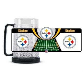 Pittsburgh Steelers Crystal Freezer Mug