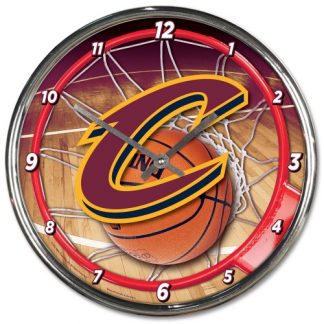 Cleveland Cavaliers Chrome Team Clock
