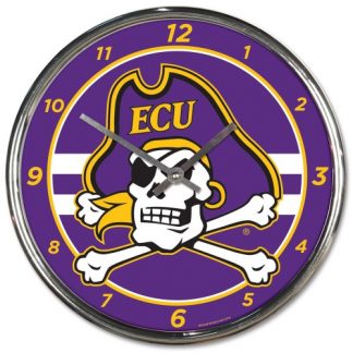 East Carolina University Chrome Team Clock