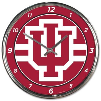 Indiana University Chrome Team Clock