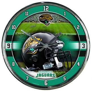 Jacksonville Jaguars Chrome Team Clock