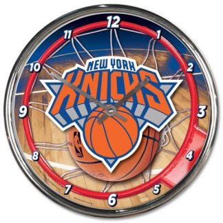 New York Knicks Chrome Team Clock