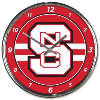 North Carolina State University Chrome Team Clock