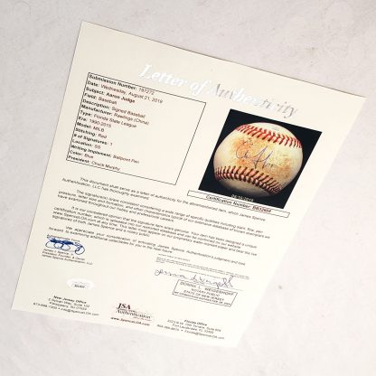 Baseball Aaron Judge COA