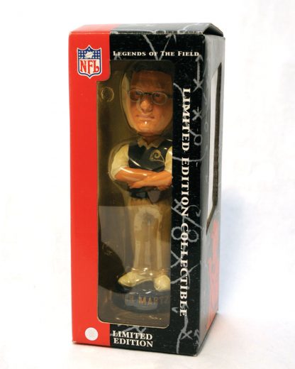 Rams Coach Mike Martz Legends Of The Field Bobblehead - Image 2