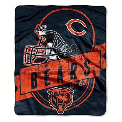 Chicago Bears Grandstand Blanket 50x60