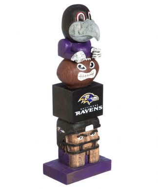 Baltimore Ravens Tiki Totem