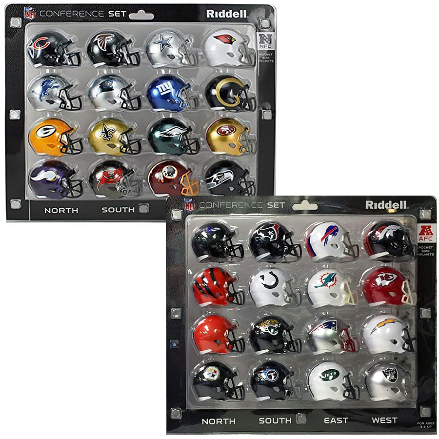 NFL Pocket Pro Helmet Set (32-Piece) - SWIT Sports