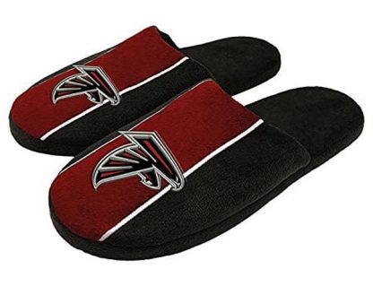 Atlanta Falcons Stripe Slippers