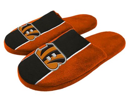 Cincinnati Bengals Stripe Slippers