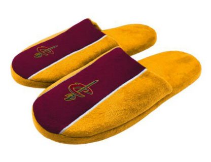 Cleveland Cavaliers stripe slippers