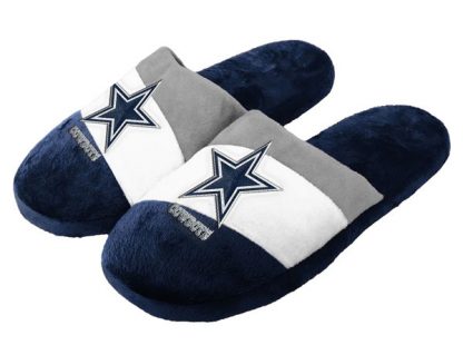 Dallas Cowboys Colorblock Slippers