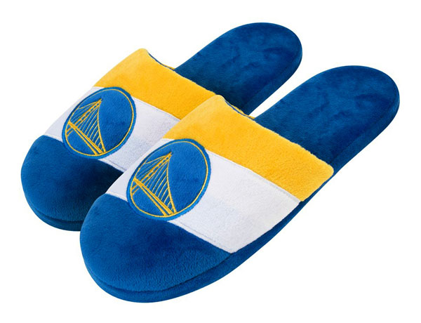 Buy Happy Feet Golden State Warriors NBA Baby Slippers Online at