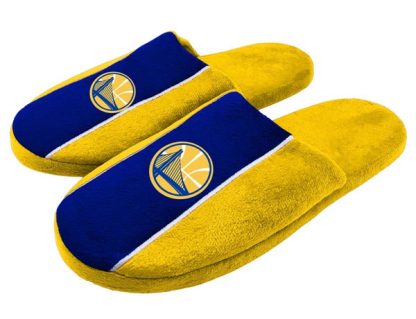 Golden State Warriors Stripe Slippers