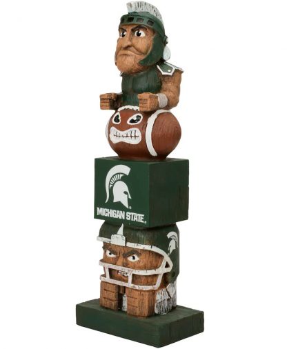 Michigan State Spartans Tiki Totem