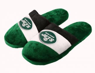 New York Jets Colorblock Slipppers