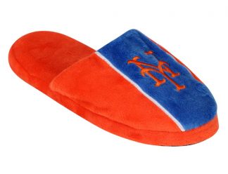 New York Mets Stripe Slippers