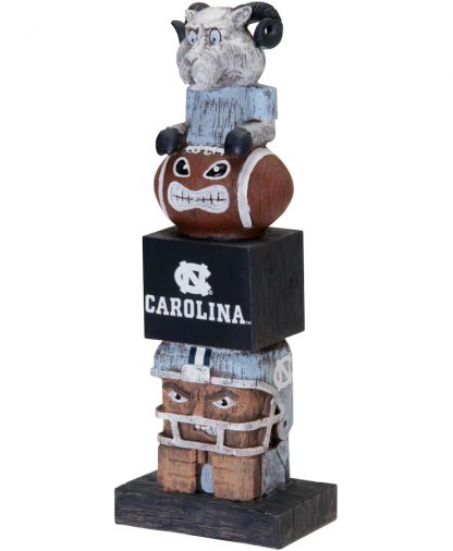 North Carolina Tar Heels Tiki Totem