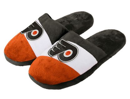 Philadelphia Flyers Colorblock Slippers