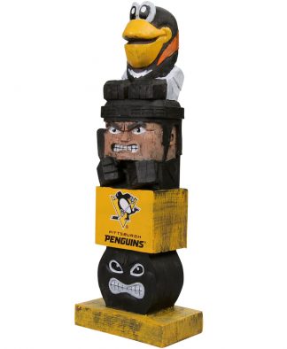 Pittsburgh Penguins Tiki Totem