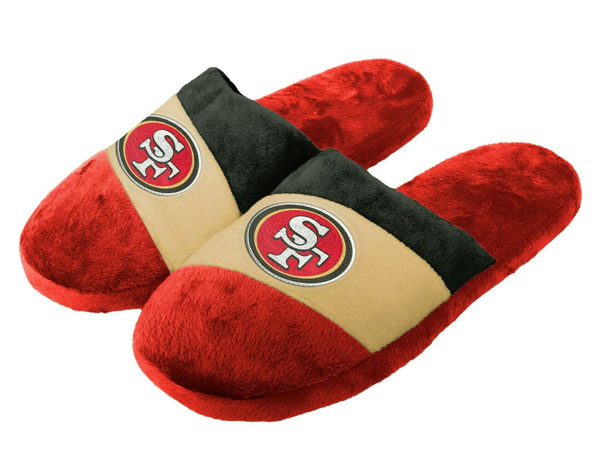 San Francisco 49ers Mens Slippers 