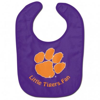 Clemson Tigers baby bib