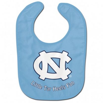 North Carolina Tar Heels baby bib