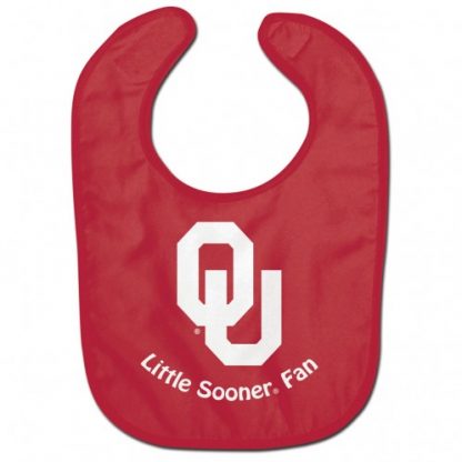 Oklahoma Sooners baby bib