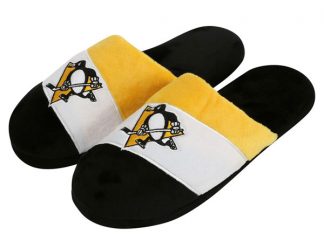 Pittsburgh Penguins Colorblock Slippers