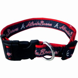 Atlanta Braves dog collar