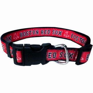 Boston Red Sox dog collar