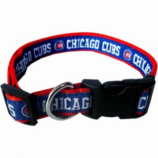 Chicago Cubs dog collar