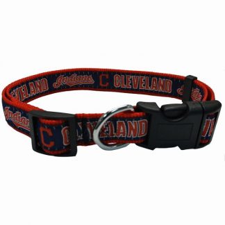 Cleveland Indians dog collar