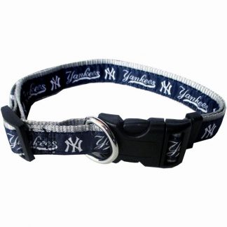 New York Yankees dog collar