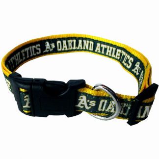 Oakland Athletics dog collar