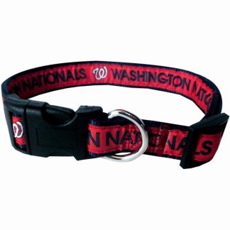 Washington Nationals dog collar